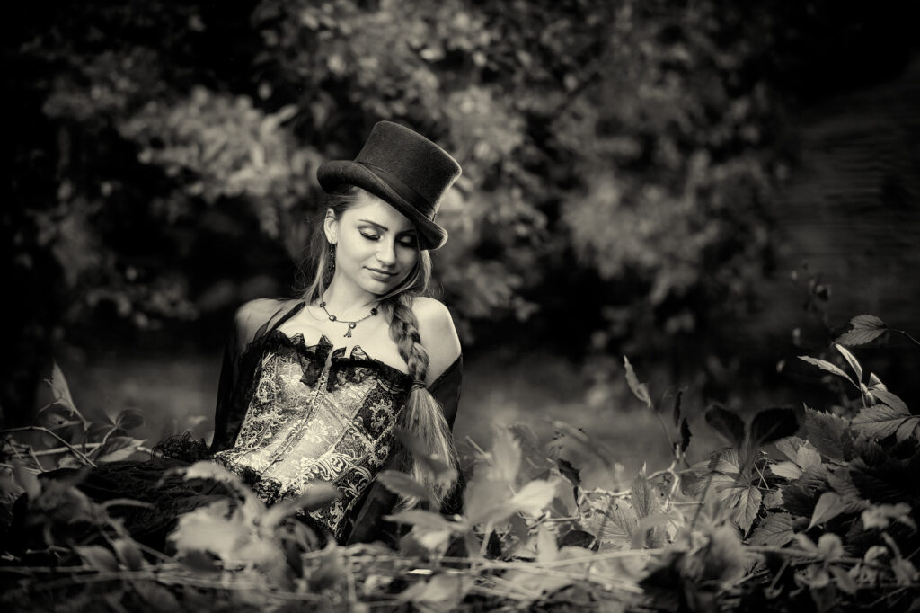 Portrétní fotograf Petr Lasák při práci ve studiu v Brně