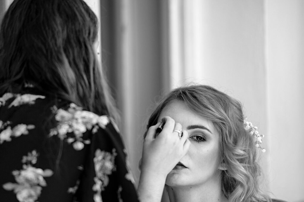 Černobílá svatební fotografie Petr Lasák