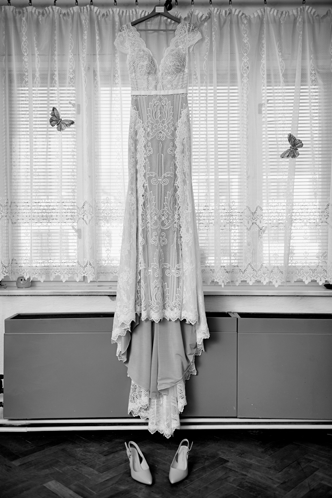 Černobílá svatební fotografie Petr Lasák