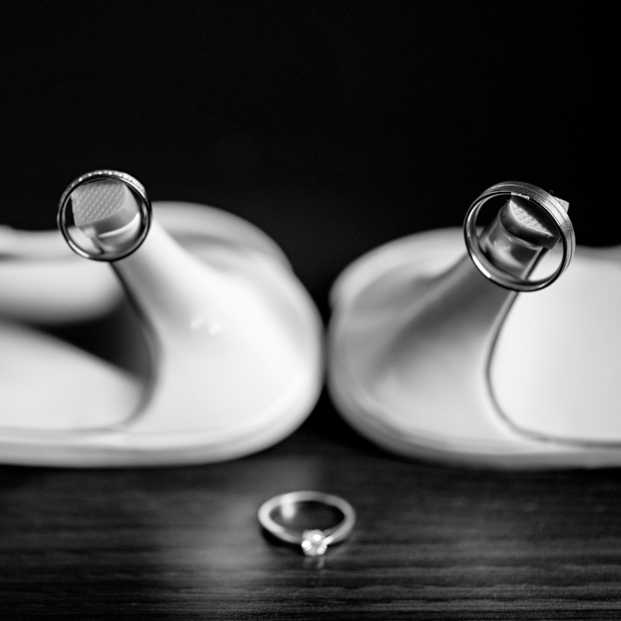 Černobílá svatební fotografie Petr Lasák