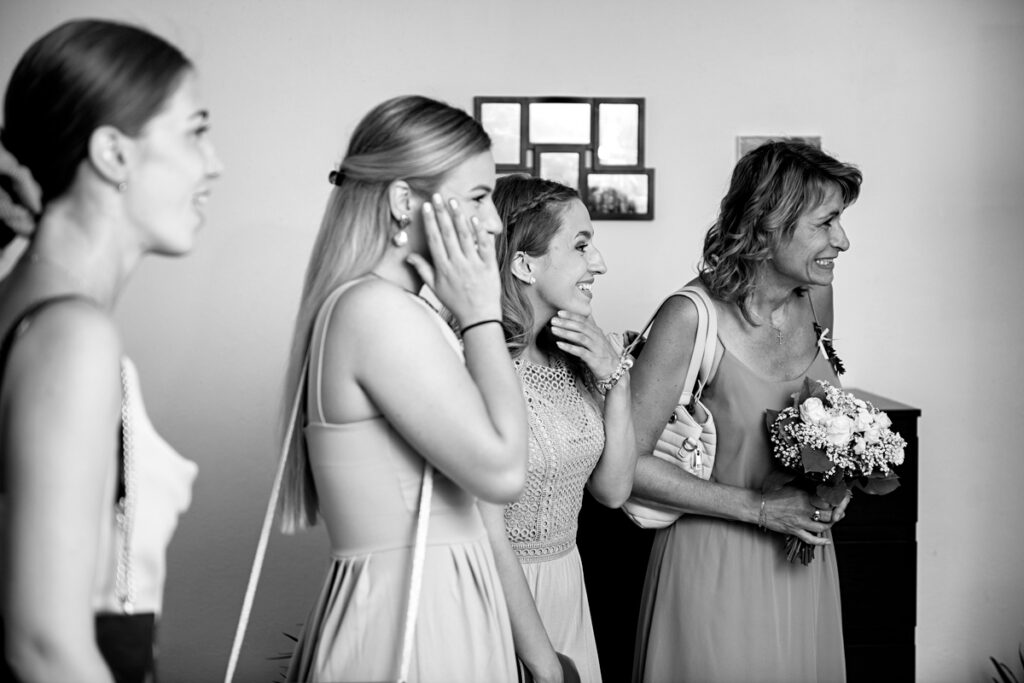 Černobílá svatební fotografie Petr Lasák