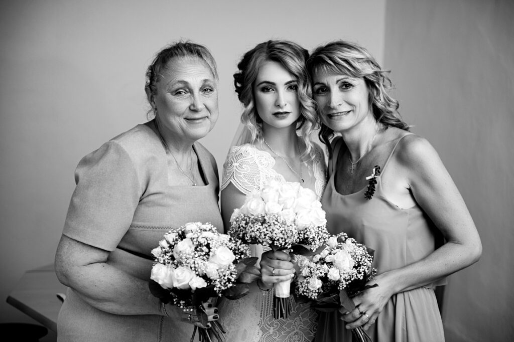 Černobílá svatební fotografie Petr Lasák