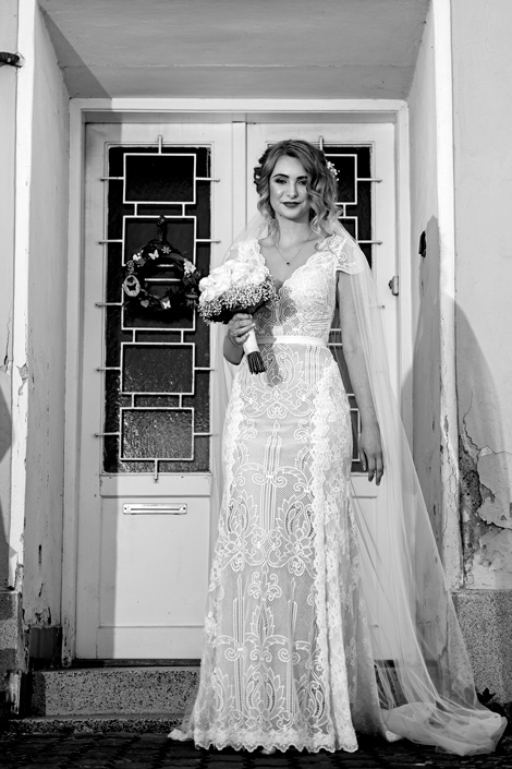 Černobílá svatební fotografie Petr Lasák