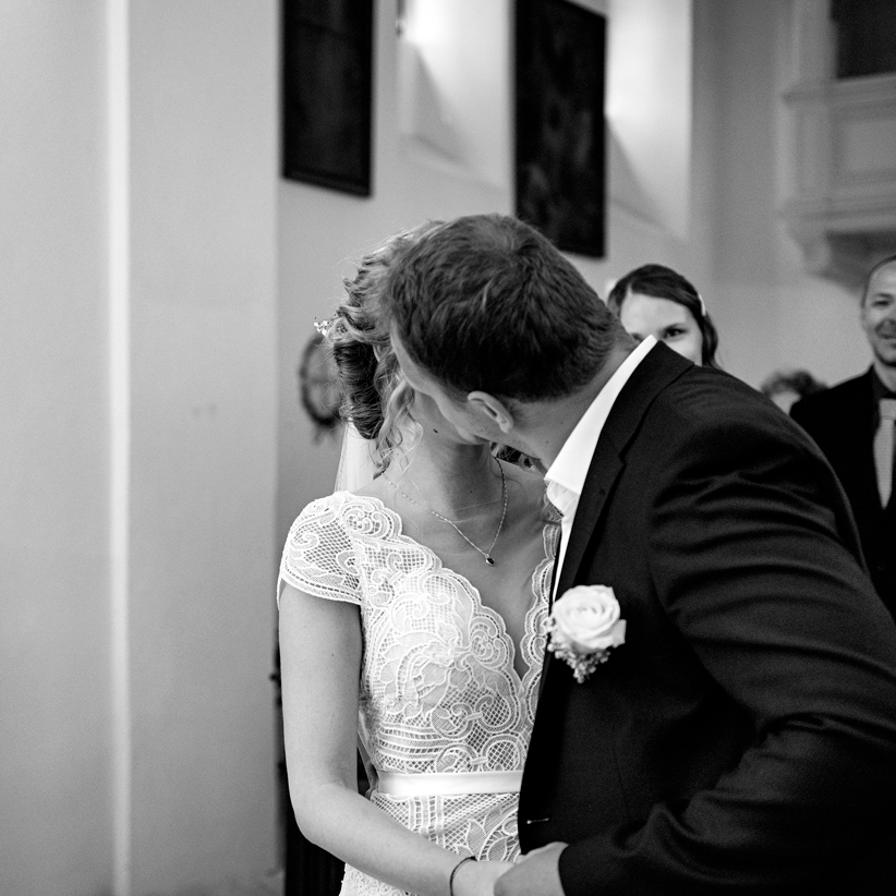 Černobílá svatební fotografie Petr Lasák