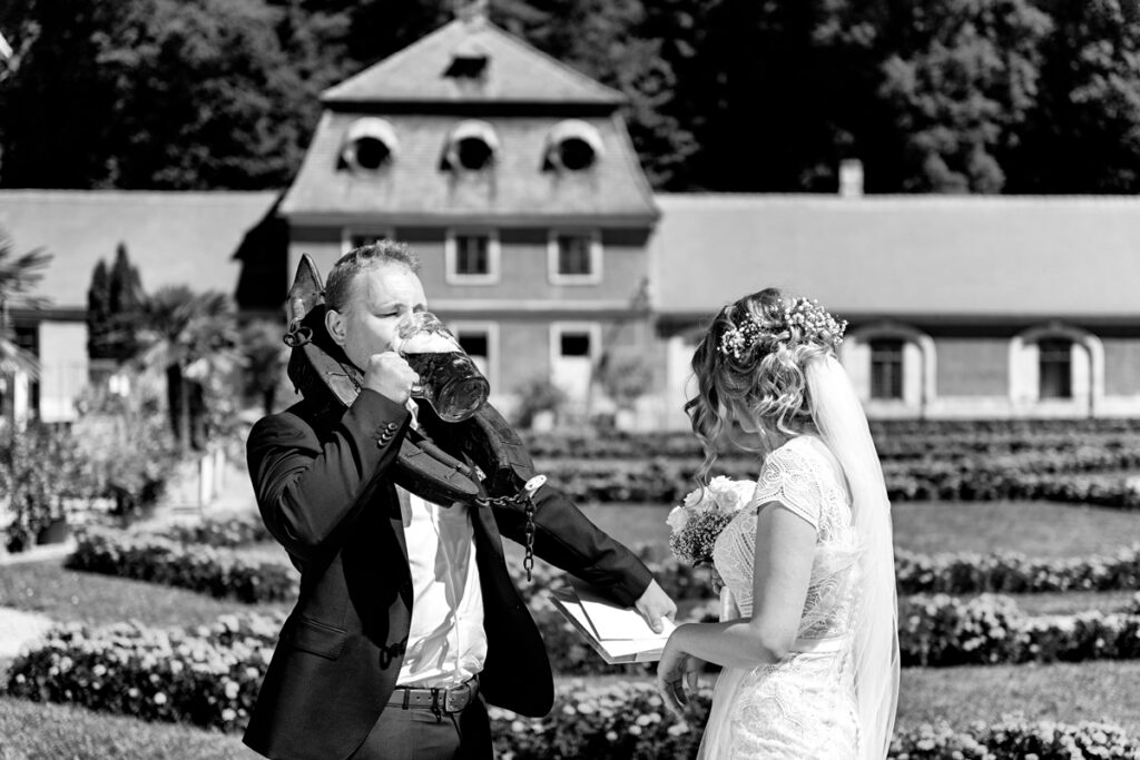 Černobílá svatební fotografie Petr Lasák