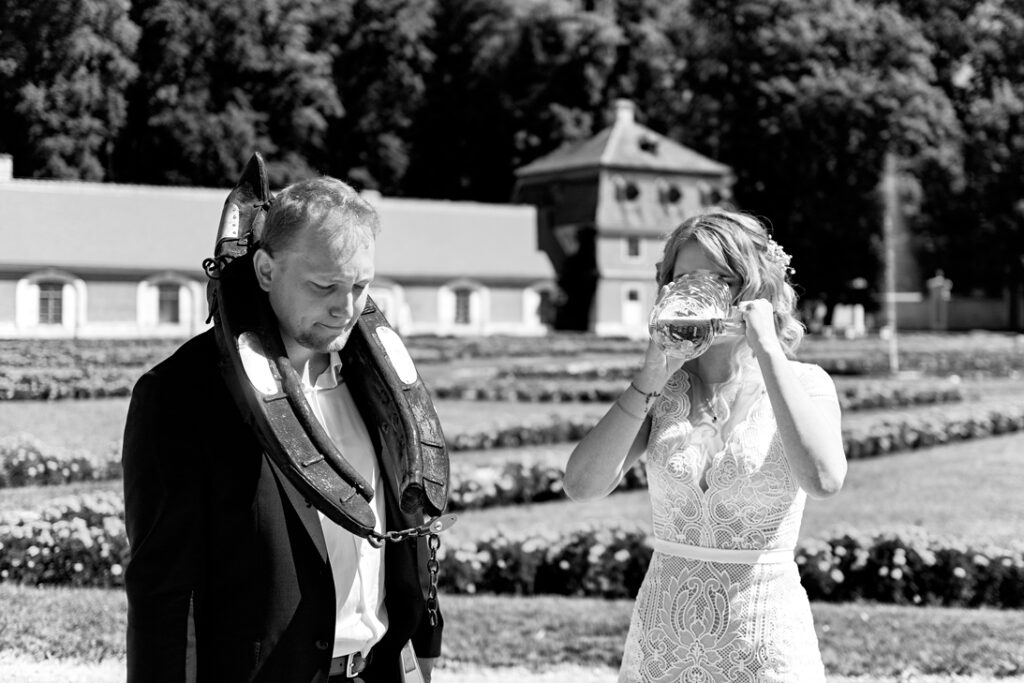 Černobílá svatební fotografie Petr Lasák