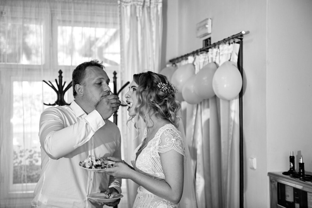 Svatební fotograf Brno - černobílá fotografie