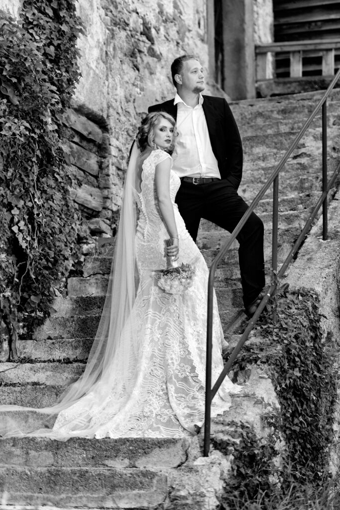 Svatební fotograf Brno - černobílá fotografie