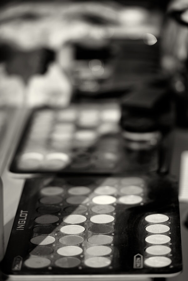 Svatba v černobílé fotografii