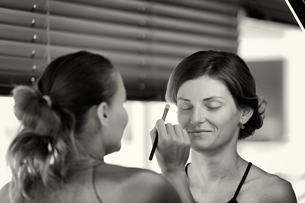 Svatba v černobílé fotografii