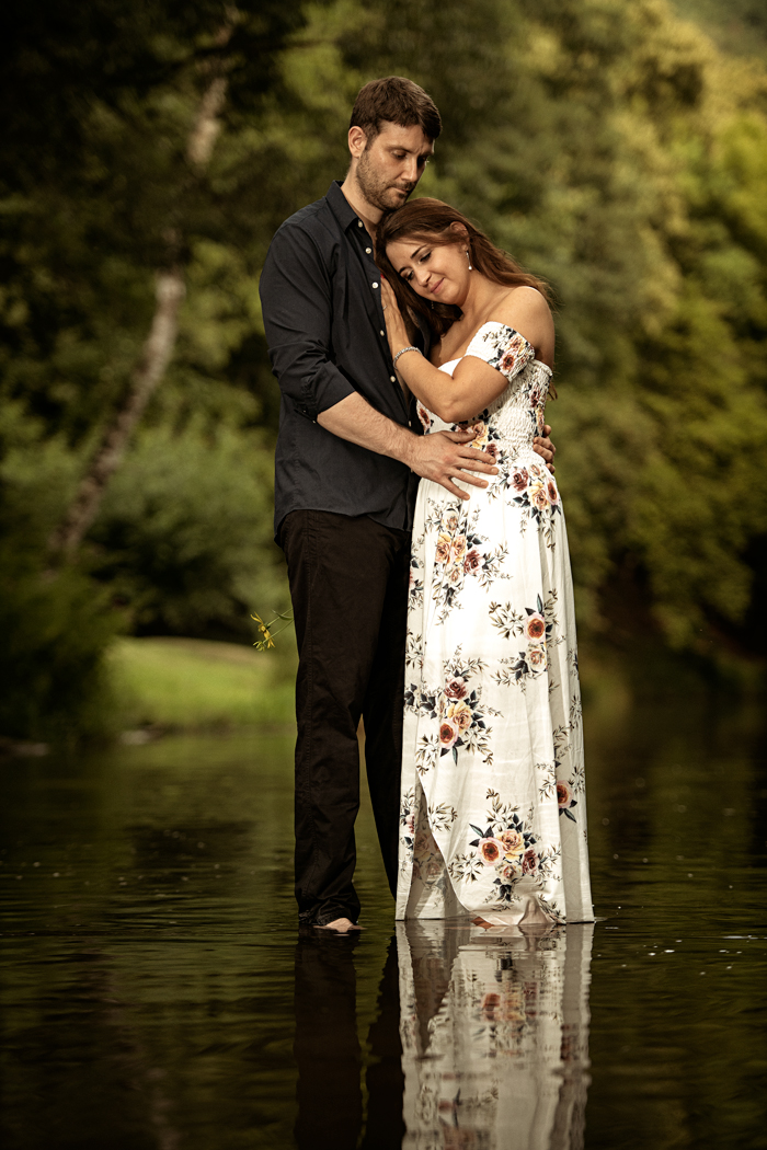 Portrétní focení na řece s Petrem Lasákem