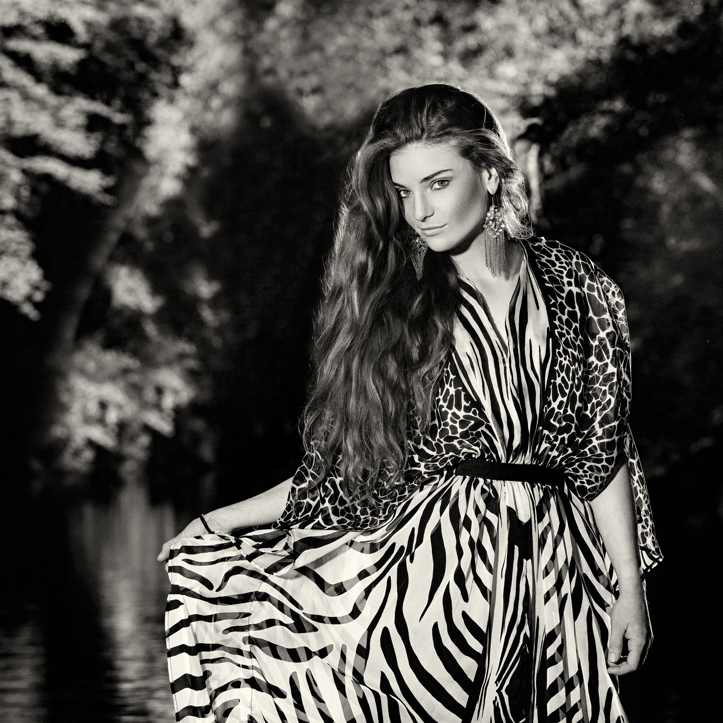 Portrétní focení na řece Svratce