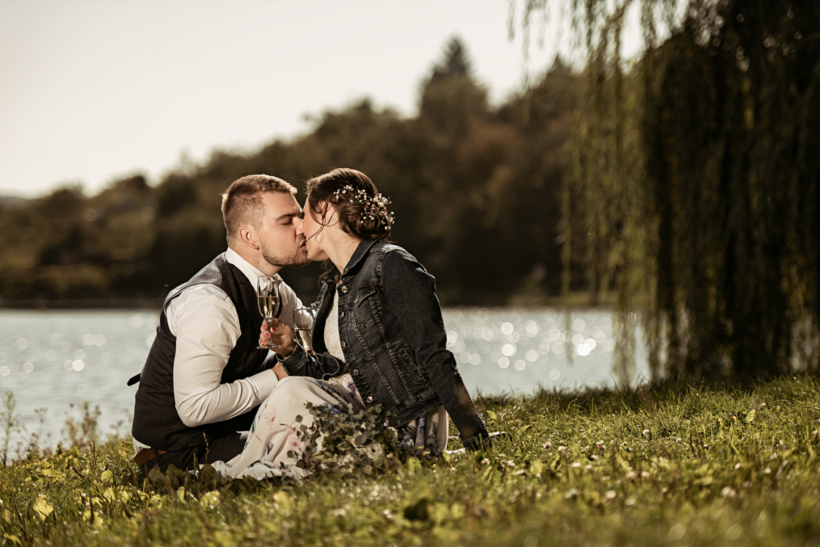 Svatební focení v Žebětínském dvoře