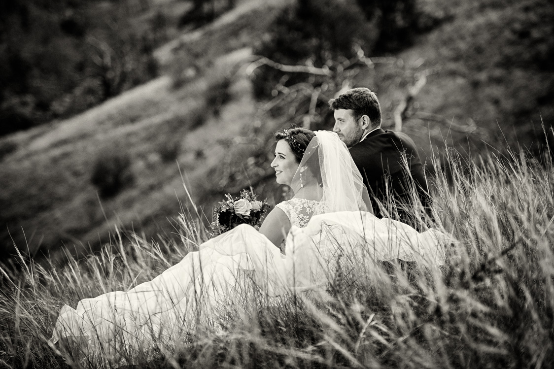 Černobílá svatební fotografie-Brno