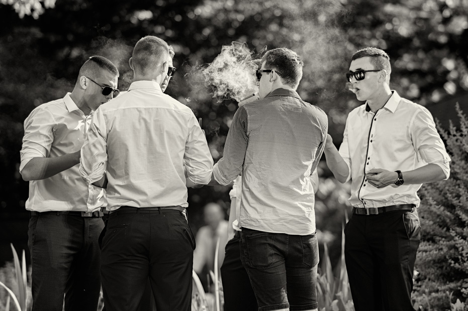 Černobílá svatební fotografie-Petr Lasák