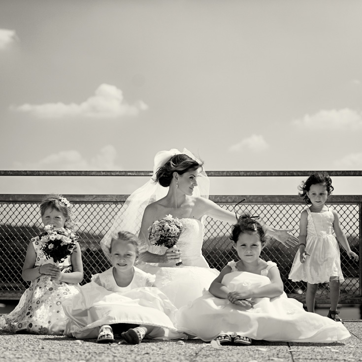 Fotograf na svatbu-černobílá fotografie